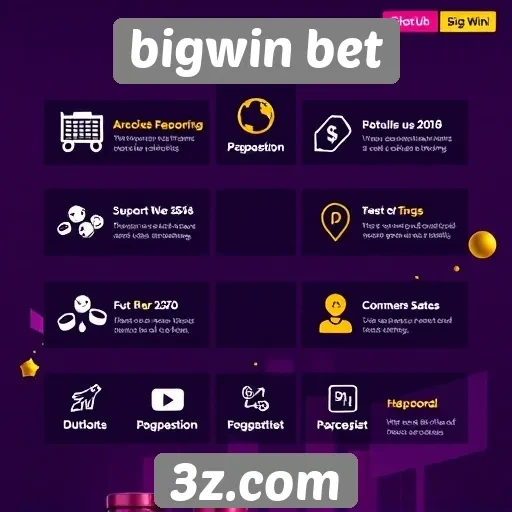 Características principais do site Bigwin Bet